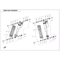 FRONT SHOCK ABSORBER - 2024 CFMOTO ZFORCE 950 Trail