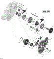 GEAR BOX 2_45R1517B - 2015 CAN AM OUTLANDER 6X6 650 EFI