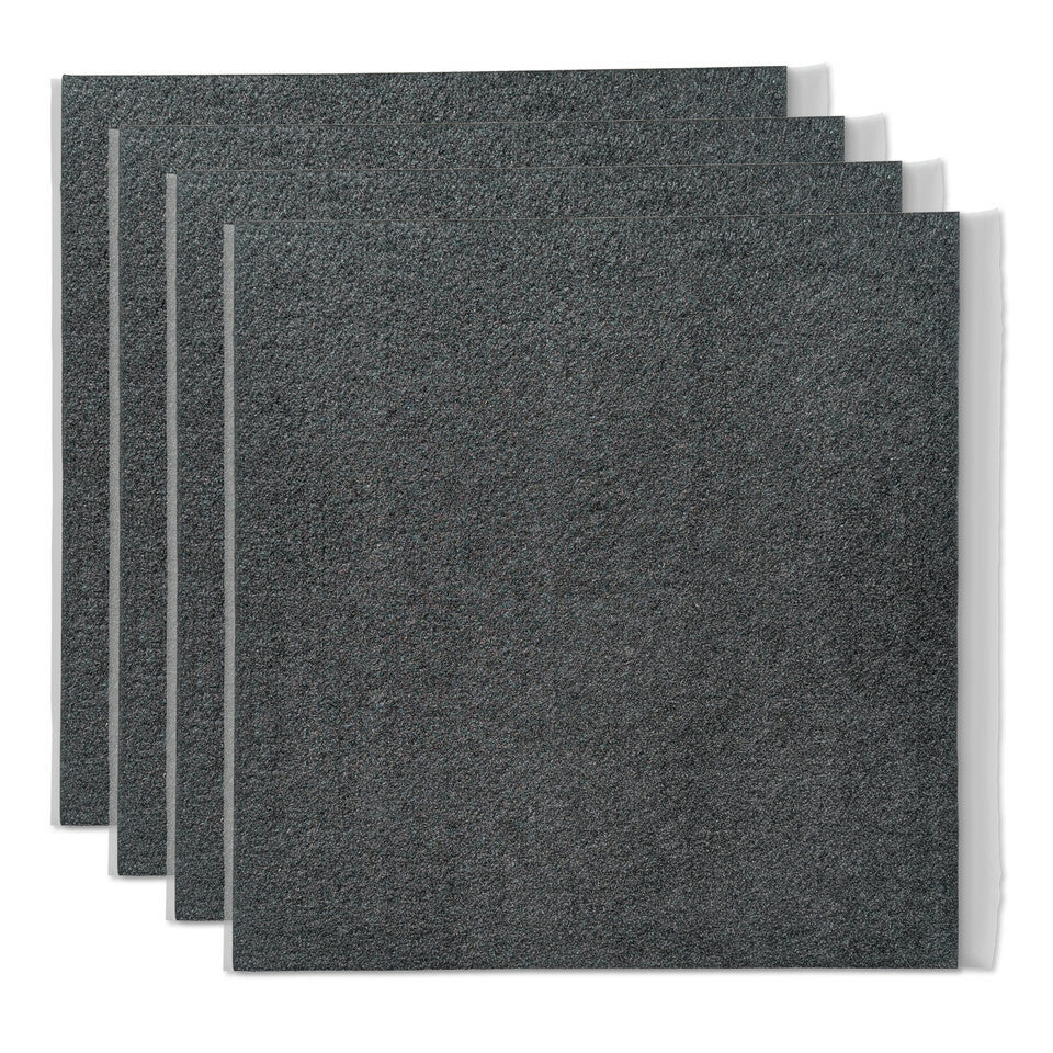 Boom Mat Acoustic Tiles 4 Pack 8.5 Sqft by DEI