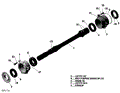 DRIVE SHAFT - HD10 - 2018 CAN AM TRAXTER MAX HD10