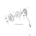 ENGINE: STATOR and FLYWHEEL - 2018 POLARIS ACE 150 EFI INDY