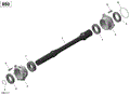 DRIVE SHAFT - 850 EFI - 2017 CAN AM OUTLANDER 850 EFI