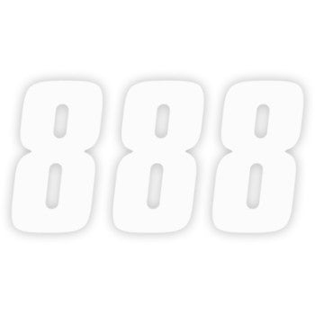 FX Factory Number 8 White 6" by Factory Effex