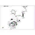 FUEL TANK (FOR NON FUEL EVAPORATION SYSTEM) - 2025 CFMOTO UFORCE 800 XL