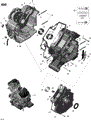 CRANKCASE _01R1509 - 2015 CAN AM COMMANDER 800 STD / DPS / XT