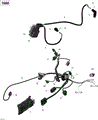 ENGINE HARNESS AND ELECTRONIC MODULE OUTLANDER MAX_51R1515 - 2015 CAN AM OUTLANDER MAX EFI