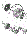ROTAX - MAGNETO AND ELECTRIC STARTER - 2024 CAN AM OUTLANDER MAX 1000R EFI 4X4 XT - FIERY RED METALLIC