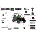 DECALS - DPS - 2020 CAN AM COMMANDER 1000R EFI