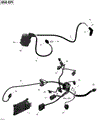 ENGINE HARNESS AND ELECTRONIC MODULE _51R1517 - 2015 CAN AM OUTLANDER 6X6 650 EFI