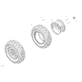DRIVE - FRONT WHEELS - 2026 CAN AM DEFENDER MAX HD9 - COMPASS GREEN - 62" WIDTH - (2)