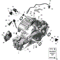 ROTAX - GEARBOX - 2026 CAN AM COMMANDER MAX 1000R EFI X MR - DARK WILDLAND CAMO - 64" WIDTH