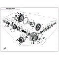 FRONT AXLE - 2022 CFMOTO ZFORCE 950 Sport