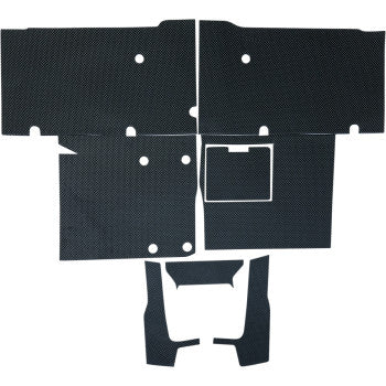 Polaris Heat Shield Kit Rear by Dei