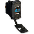Dual USB Charger with Voltage Monitor by Moose Offroad