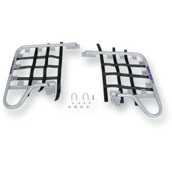 Nerf Bars Silver Black by DG Performance