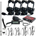 Intercom Radio and Headset Kit 4 Seat Black by Navatlas