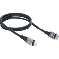 Male USB C to Male Lightning Cable Phone Charger 24" Black by Ridepower