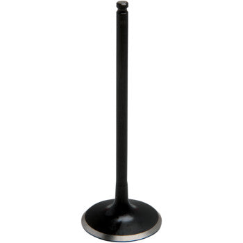 A Yamaha Intake Valve 32.00 mm Oversize by Kibblewhite, featuring a flat round base and a long narrow stem, stands upright on a white background—engineered for performance engine valve applications.