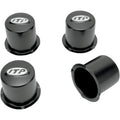 Center Cap Replacement Delta Wheel 4-110 Black 4 Pack by Itp