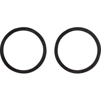 Two black, flat, circular Polaris Clutch Washers by Epi, commonly used in primary clutch or clutch bearing assemblies, are shown side by side on a white background.