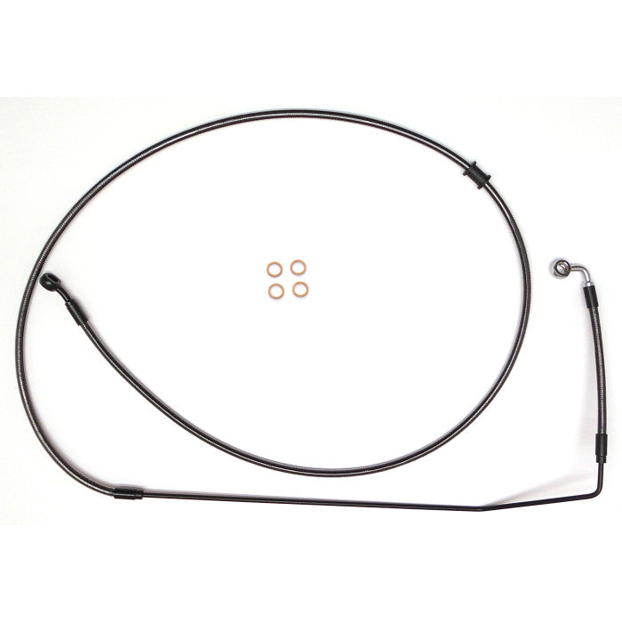 Black Pearl 68-1/2" ABS Brake Line by Magnum Cables