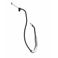 Black and silver adjustable rear door cable with metal connectors on both ends.