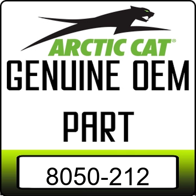 An Image of the Genuine Arctic Cat Logo reading 'GENUINE OEM PART' 8050-212