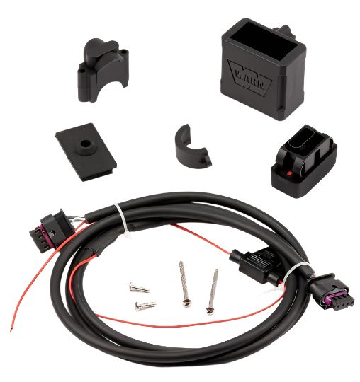 Axon Replacement Dash Switch by Warn - 100962 - Whole Kit View