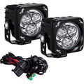 Light Cannon CG2 3" Multi LED Square Selective Yellow Lens by Vision X