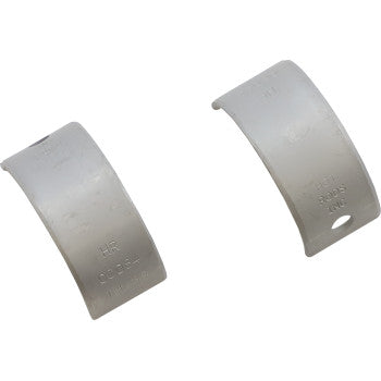 Two Can Am Plain Bearing Crankshafts by Hot Rods are shown with engraved markings, suitable for use in crankshaft assemblies and main bearing kits, displayed on a plain white background.