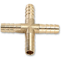 Hose Splicer 4 Way 3/8" by Helix
