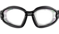 Ballast Convertible Goggle - Black - Clear Lens by Bobster