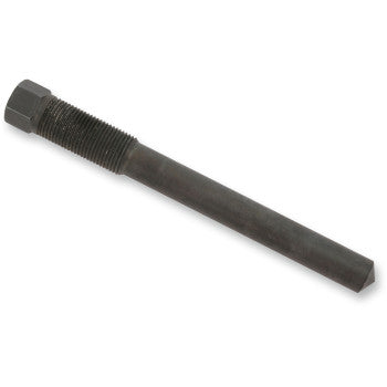 The Clutch Puller Each by Comet is a long, dark metal bolt with a hex head, threaded section, and smooth shaft with a flat tip—perfect for clutch pullers or use with Comet parts.