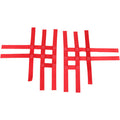 Honda - Yamaha Nerf Bar Net Red by Motorsport Products