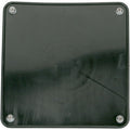 Bumper Number Plate Black by Motorsport Products
