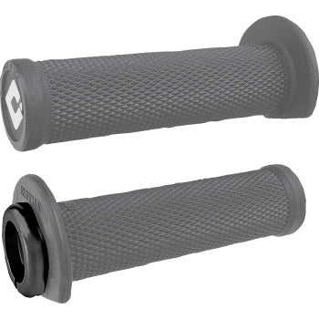 ATV Ruffian 2.1 Lock-On Grips PWC Gray / Black by Odi
