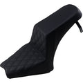 Step-Up Seat - Front Lattice Stitch / Rear Smooth - Black by Saddlemen