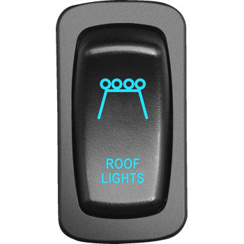 Roof Light Switch Blue by Moose Offroad
