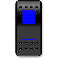 Rocker Switch On Off Blue by Moose Offroad