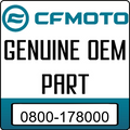 An Image of the Genuine CFMOTO Logo reading 'GENUINE OEM PART' 0800-178000