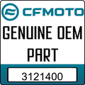 An Image of the Genuine CFMOTO Logo reading 'GENUINE OEM PART' 3121400