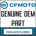 An Image of the Genuine CFMOTO Logo reading 'GENUINE OEM PART' 7000-043212-0B50
