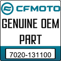 An Image of the Genuine CFMOTO Logo reading 'GENUINE OEM PART' 7020-131100