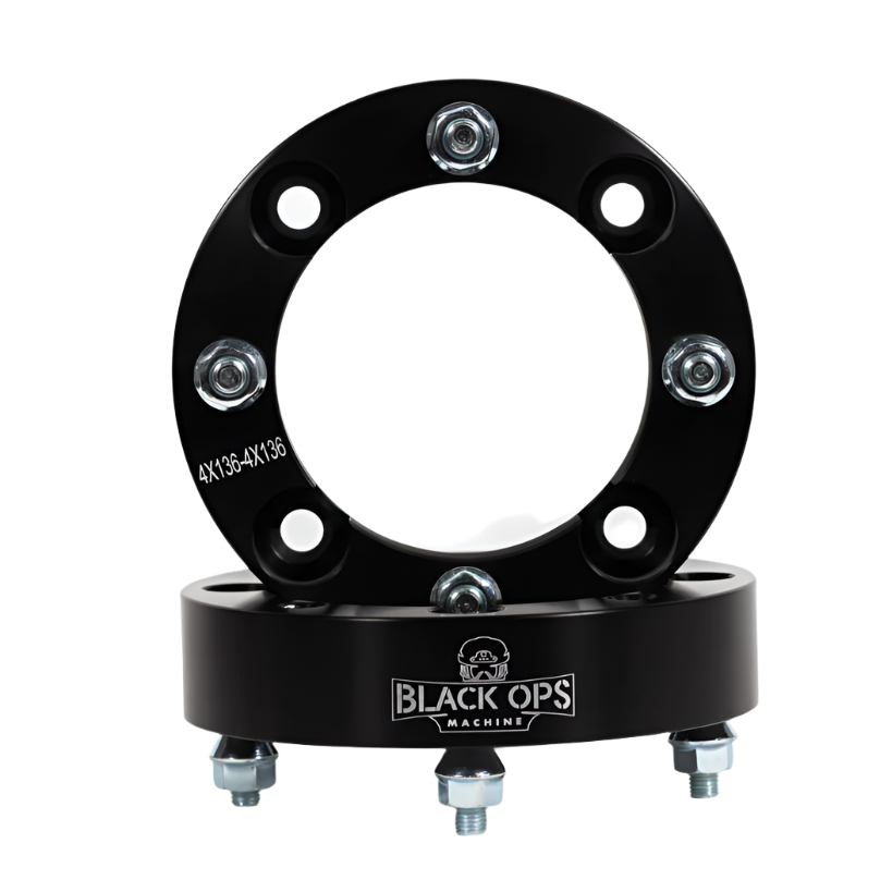 Can-Am X3 1.5in Wheel Spacers by Black Ops Machine - 08-20-15 - Front Close Up View
