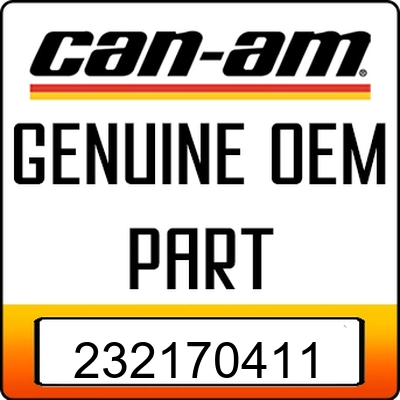 An Image of the Genuine Can-Am Logo reading 'GENUINE OEM PART' 232170411