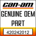 An Image of the Genuine Can-Am Logo reading 'GENUINE OEM PART' 420242012