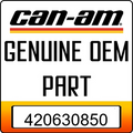 An Image of the Genuine Can-Am Logo reading 'GENUINE OEM PART' 420630850