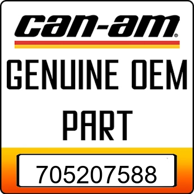 An Image of the Genuine Can-Am Logo reading 'GENUINE OEM PART' 705207588