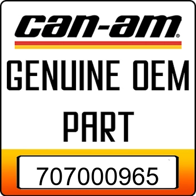 An Image of the Genuine Can-Am Logo reading 'GENUINE OEM PART' 707000965