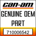 An Image of the Genuine Can-Am Logo reading 'GENUINE OEM PART' 710006542